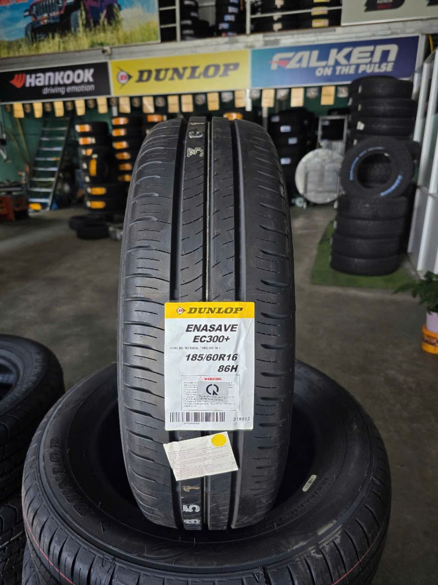 Lốp xe 185/60R16 Dunlop Enasave EC300+ Lốp xe 185/60R16 Dunlop Enasave EC300+